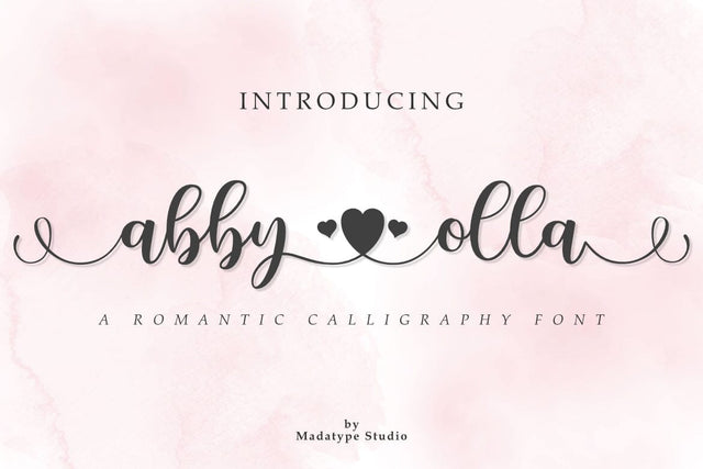 Abby Olla Font Madatype Studio 