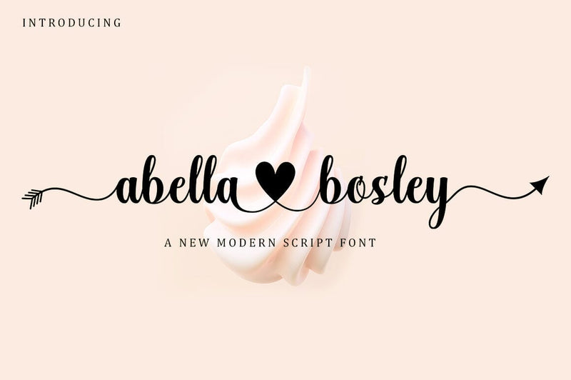 Abella Bosley Font BungStudio 