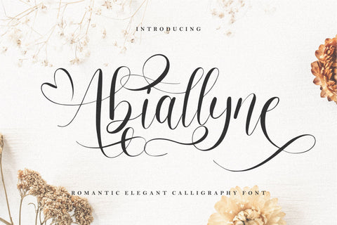 Abiallyne Font Qwrtype Foundry 