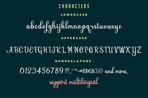 Abigile Font Hans Co 