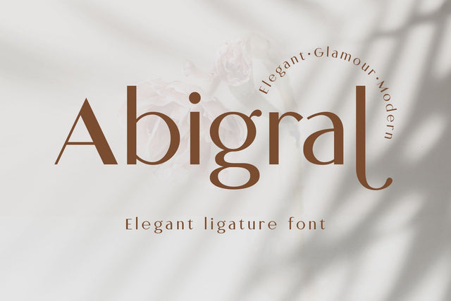 Abigral - Minimal Sans Font Arterfak Project 
