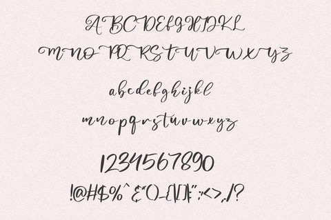 Abiland Script - Heart Font Font Vultype Co 