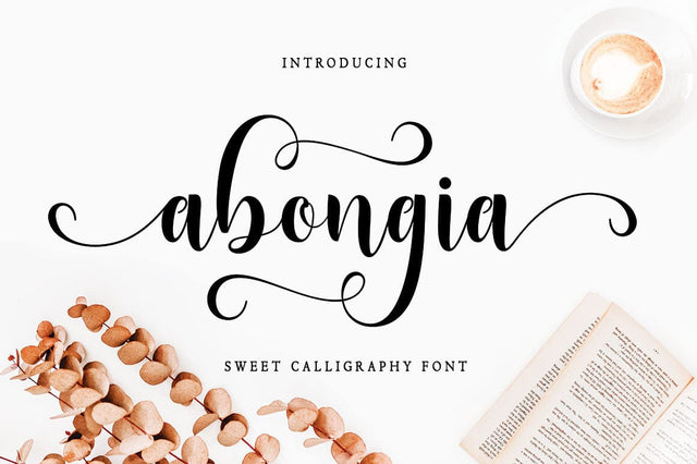 Abongia Font BungStudio 