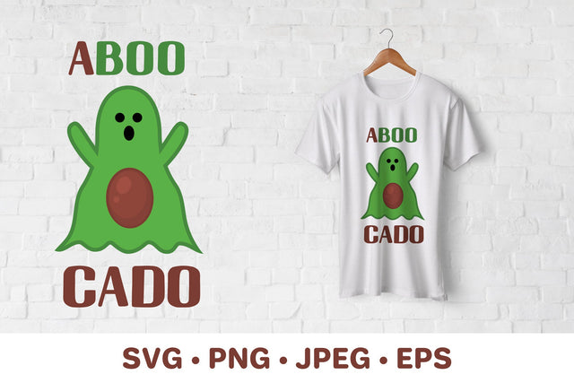 Aboocado Funny Halloween quote. A boo cado SVG cut file SVG LaBelezoka 