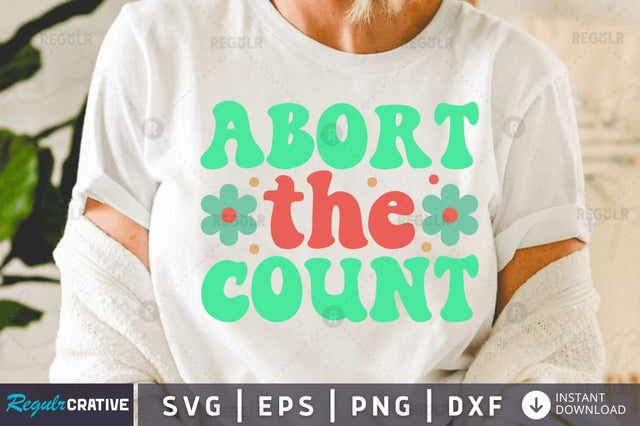 Abort the count SVG SVG Regulrcrative 