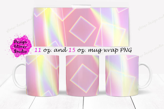 Abstract 11oz & 15 Oz Mug Sublimation Design,Mug Sublimation, Stained Glass, 11oz Mug Png, 15oz Mug PNG Digital Pattern ArtStudio 