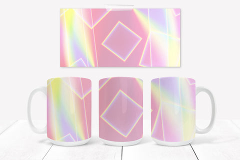 Abstract 11oz & 15 Oz Mug Sublimation Design,Mug Sublimation, Stained Glass, 11oz Mug Png, 15oz Mug PNG Digital Pattern ArtStudio 