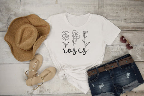 Abstract Floral Line Clipart Bundle SVG dapiyupi store 