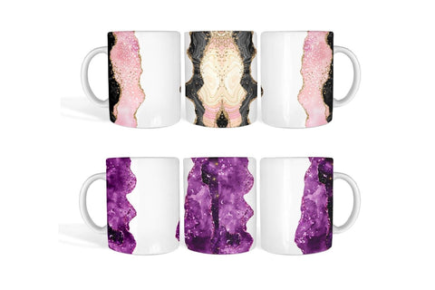 Abstract Mug Sublimation Sublimation SvgOcean 