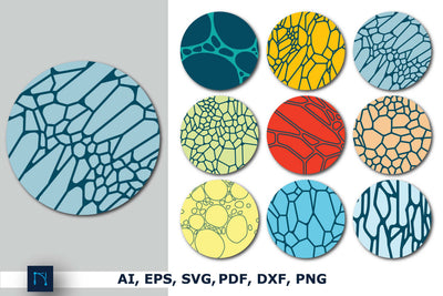 Abstract patterns Keychain SVG Bundle SVG MD JOYNAL ABDIN 