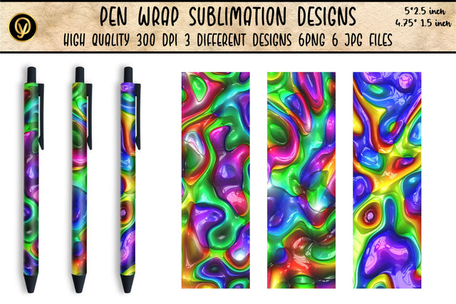 Abstract pen wrap sublimation designs. Sublimation template Sublimation oyonnidesign 
