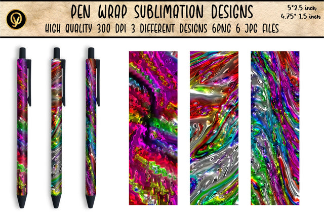 Abstract pen wrap sublimation designs. Sublimation template Sublimation oyonnidesign 