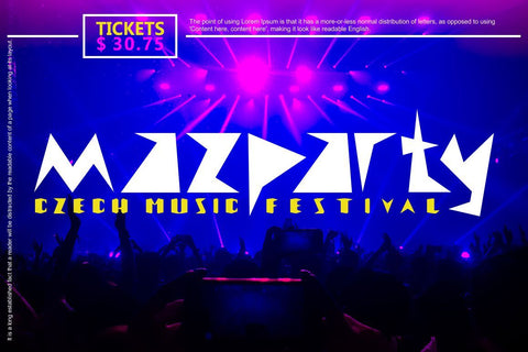 Abstract Style - 4 Abstract Display Font PutraCetol Studio 