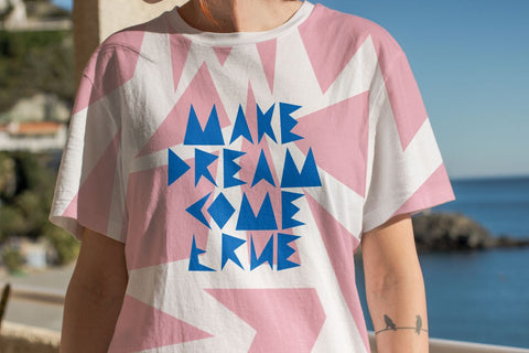 Abstract Style - 4 Abstract Display Font PutraCetol Studio 