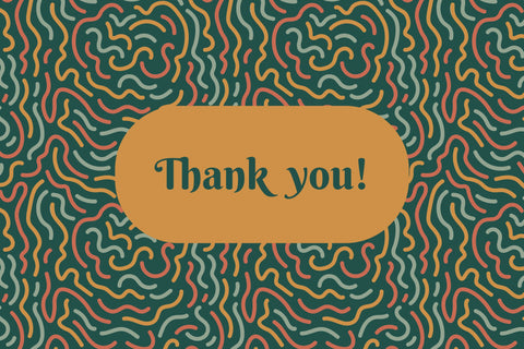 Abstract Vintage Seamless Patterns Digital Pattern Rin Green 