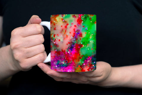 Abstract Watercolor Splash Mug Sublimation Designs Sublimation oyonnidesign 