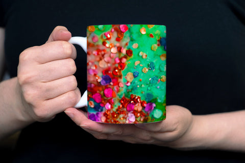 Abstract Watercolor Splash Mug Sublimation Designs Sublimation oyonnidesign 