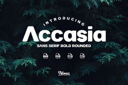 Accasia Font Almaz Studio™ 