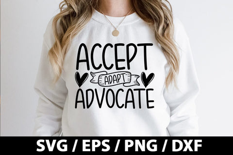 Accept adapt advocate SVG SVG akazaddesign 