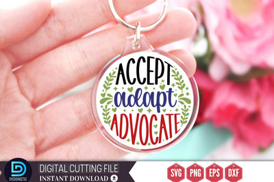 Accept adapt advocate SVG SVG DESIGNISTIC 