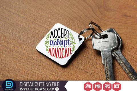 Accept adapt advocate SVG SVG DESIGNISTIC 