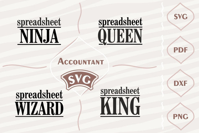 Accountant SVG bundle SVG Digital Mojito 