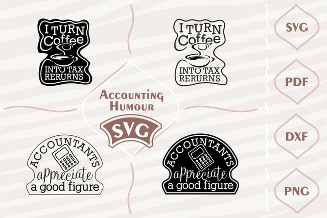 Accounting Humour - SVG bundle SVG Digital Mojito 