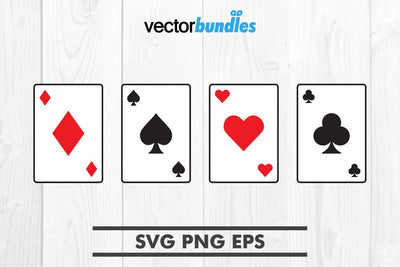 Ace card clip art svg SVG vectorbundles 
