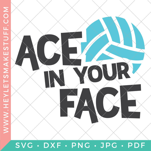 Ace In Your Face SVG SVG Hey Let's Make Stuff 