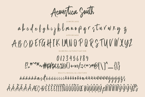 Acoustica South Font Hans Co 