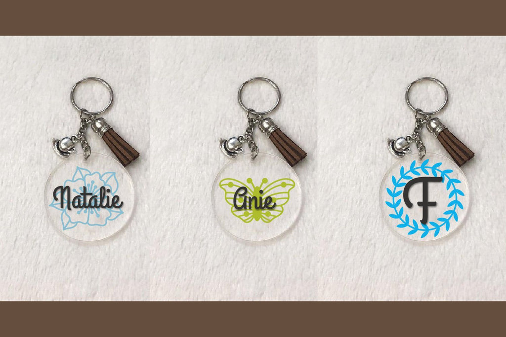 Acrylic Keychain Pattern background Bundle, svg - So Fontsy