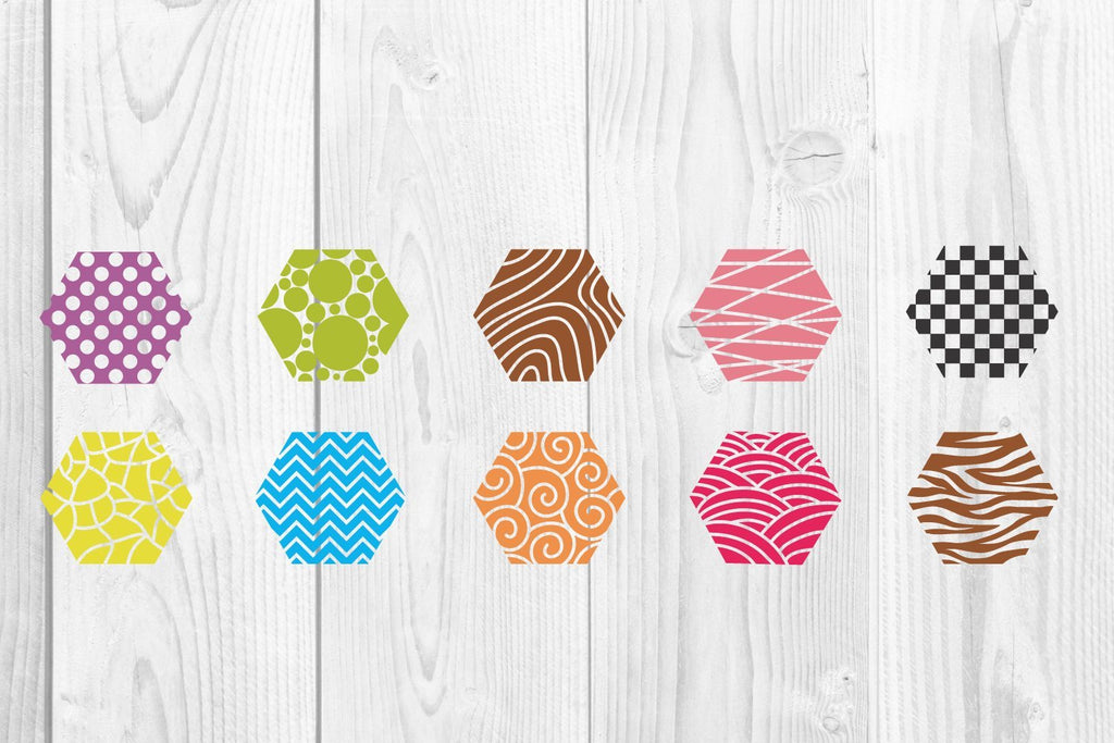 Acrylic Keychain Pattern background Bundle, svg - So Fontsy
