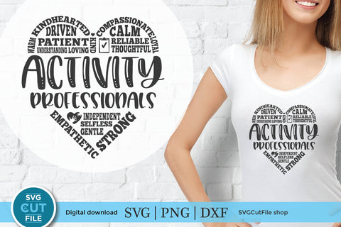 Activity Professionals svg, Activity Director svg, Appreciation svg SVG SVG Cut File 