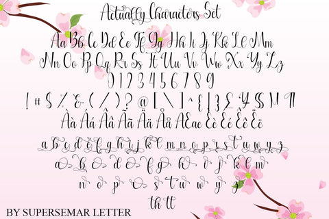 Actually Font Supersemar Letter 