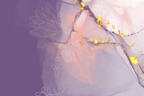 Add Your Own Name Marble Floral Gold Tumbler, Skinny Tumbler 20 oz Design Wrap PNG, Seamless Sublimation Design, Skinny Travel Tumbler Sublimation Syre Digital Creations 