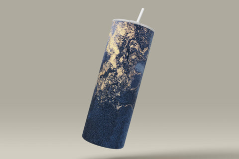 Add Your Own Name, Marble Floral Gold Tumbler, Skinny Tumbler 20 oz Design Wrap PNG, Seamless Sublimation Design, Skinny Travel Tumbler Sublimation Syre Digital Creations 