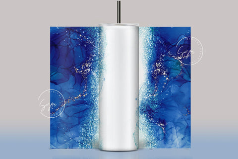 Add Your Own Name, Marble Gold Tumbler, Skinny Tumbler 20 oz Design Wrap PNG, Seamless Sublimation Design, Skinny Travel Tumbler Sublimation Syre Digital Creations 