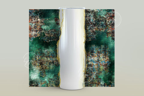 Add Your Own Name Tumbler, Skinny Tumbler 20 oz Design Wrap, Abstract Velvet Pattern, Seamless Sublimation Design PNG, Skinny Travel Tumbler Sublimation Syre Digital Creations 