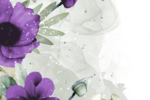 Add Your Own Name Tumbler, Skinny Tumbler 20 oz Design Wrap, Purple Gold Floral, Seamless Sublimation Design PNG, Skinny Travel Tumbler Sublimation Syre Digital Creations 