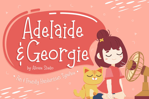 Adelaide & Georgie Font Allouse.Studio 