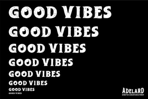 ADELARD - Scratches Font Font Garisman Studio 