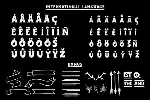 ADELARD - Scratches Font Font Garisman Studio 