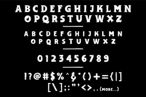 ADELARD - Scratches Font Font Garisman Studio 