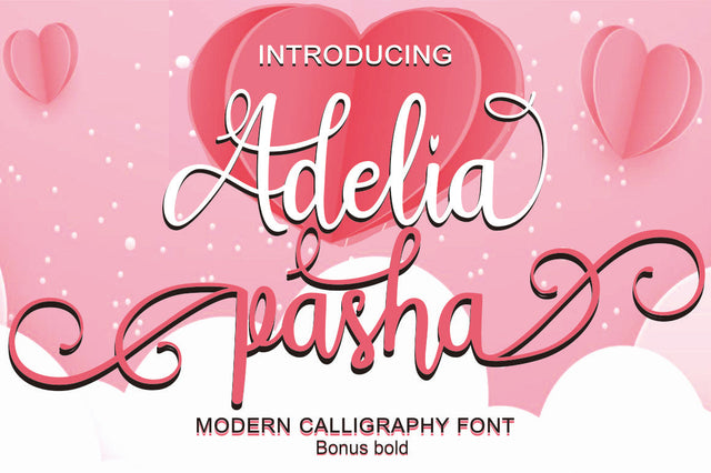 Adelia pasha Font Rama Type 