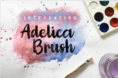 Adelica Brush Font Javapep 