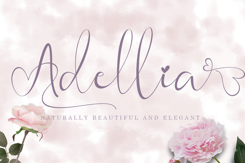 Adellia Font Prasetya Letter 