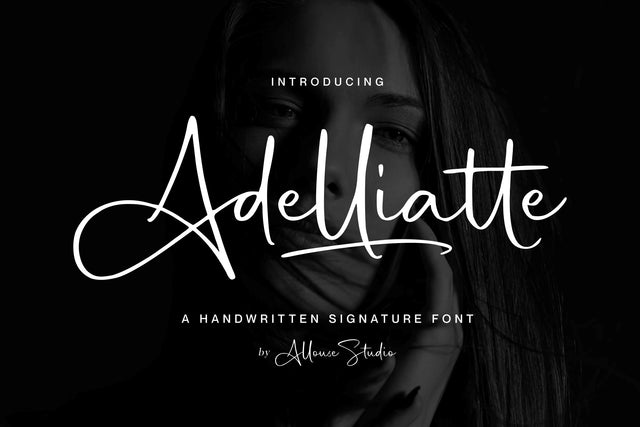Adelliatte Font Allouse.Studio 
