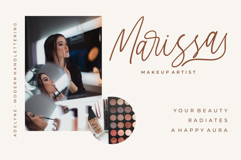 Adelyne – Modern Handlettering Font Good Java 