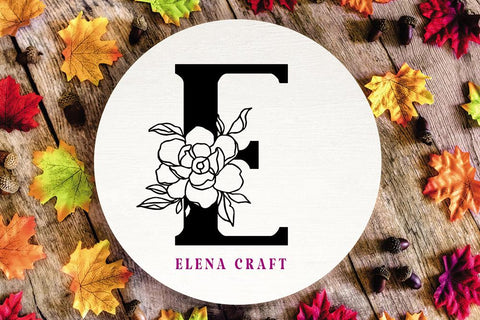 Adenium Monogram Font Mozarella 