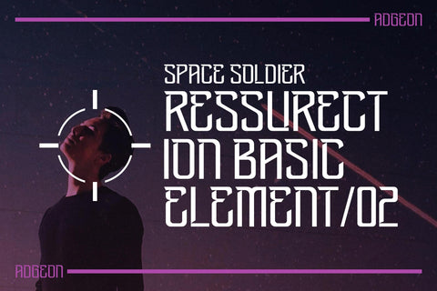 ADGEON Typeface Font Storytype Studio 